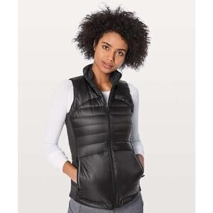 Lululemon Down For A Run Vest II Black Size 4